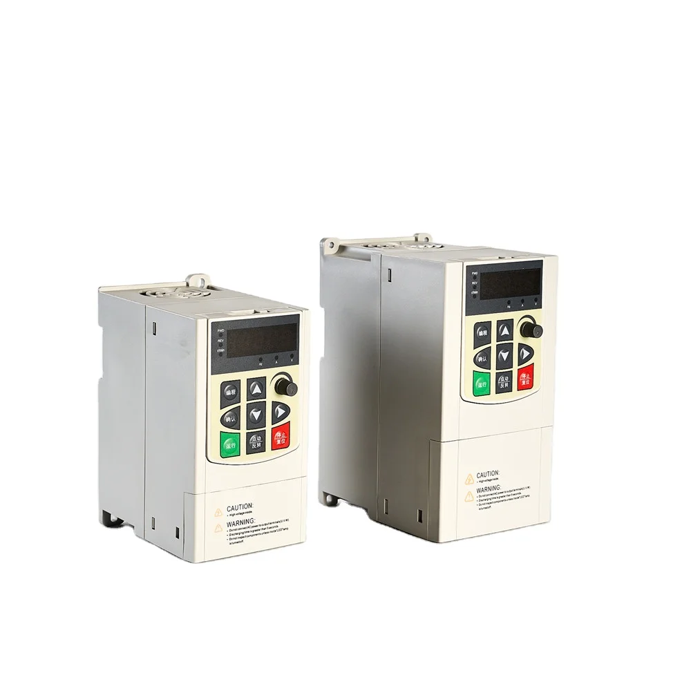 CE Factory Low Frequency Inverter Variable Frequency Drive Vfd UH Series 750W-2.2KW Input 220V 1Phase Output 220V 3Phase
