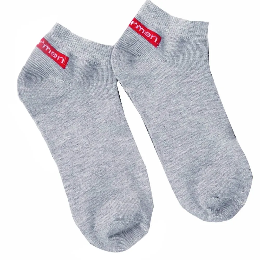 جوارب ماركة سوبرمان ‌   مزيج القطن الفاخر ‌ رمادي أسود أبيض طاقم الجوارب ‌   تتجه أسلوب الحد الأدنى ‌ أحذية قابلة للتنفس ‌