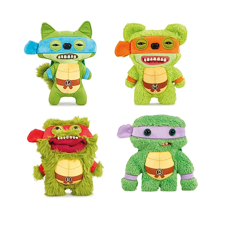 

Оригинальные плюшевые игрушки Fuggler Ugly Monster Teenage Mutant Ninja Turtles, милый Fuggler Tooth Monster Fill, плюшевые куклы, игрушки, подарки
