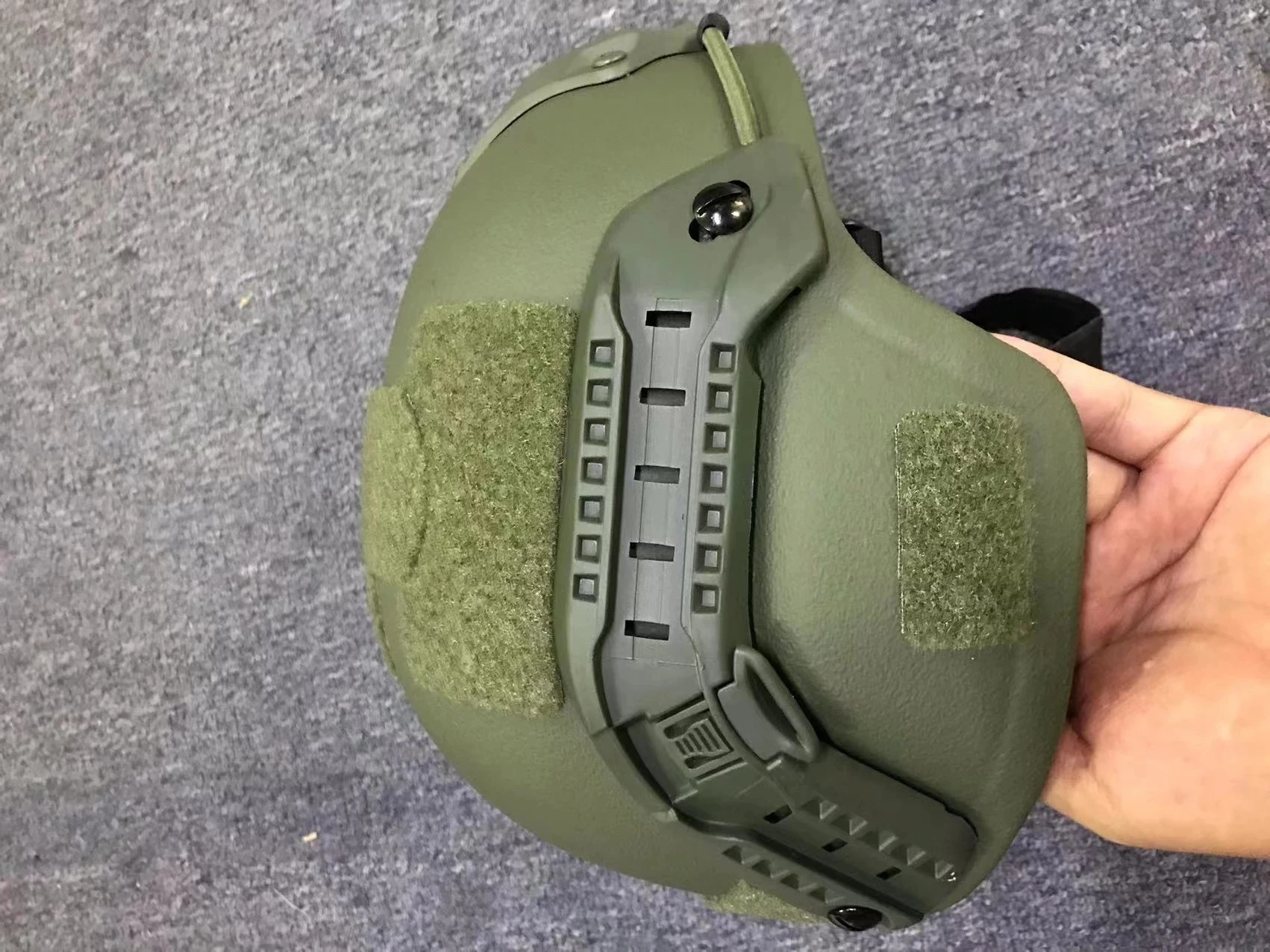 ISO Certified MICH 2000 NIJ IIIA 7.62 Ballistic Helmet Safety Protection Aramid Kevlar Fabrication War Core Ballistic Helmet