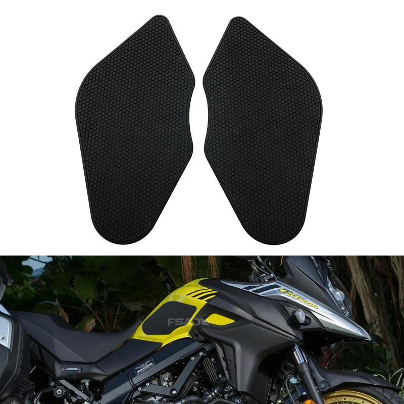 

For Suzuki V-STROM DL650 Anti Slip Protector Stickers XT 650XT Vstrom 650 2018-2023 2022 Motorcycle Side Knee Grip Side Decals