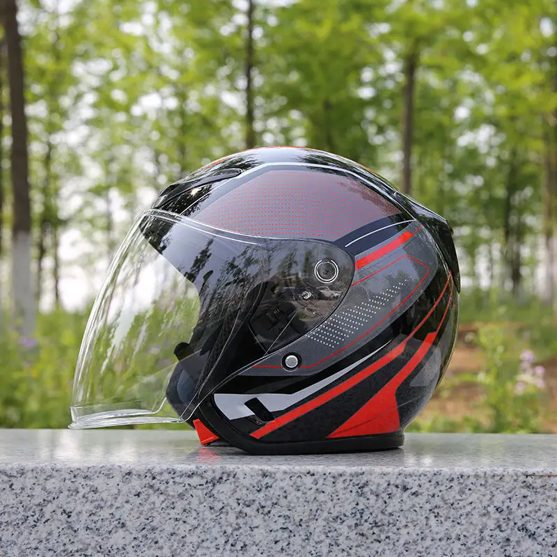 New Open Face SHO J-CRUISE II AGLERO Marquez 6 Red Ants JET helmet motorcycle helmet riding motocross racing motorcycle helmet