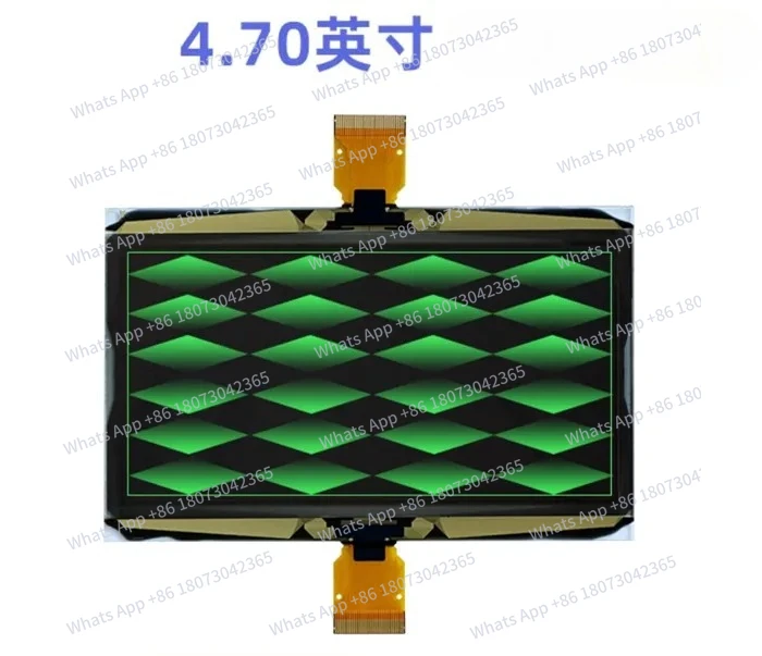 

4,7-дюймовый 30-контактный зеленый ЖК-экран SSD1322 Drive 16-уровневый серый дисплей Параллельный/SPI интерфейс 256*128