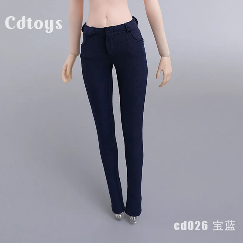 cdtoys cd026 1/6 Female Soldier Tight Pencil Pants Trousers Clothes Model Fit 12'' TBL JO Action Figure Body Hobby Collection