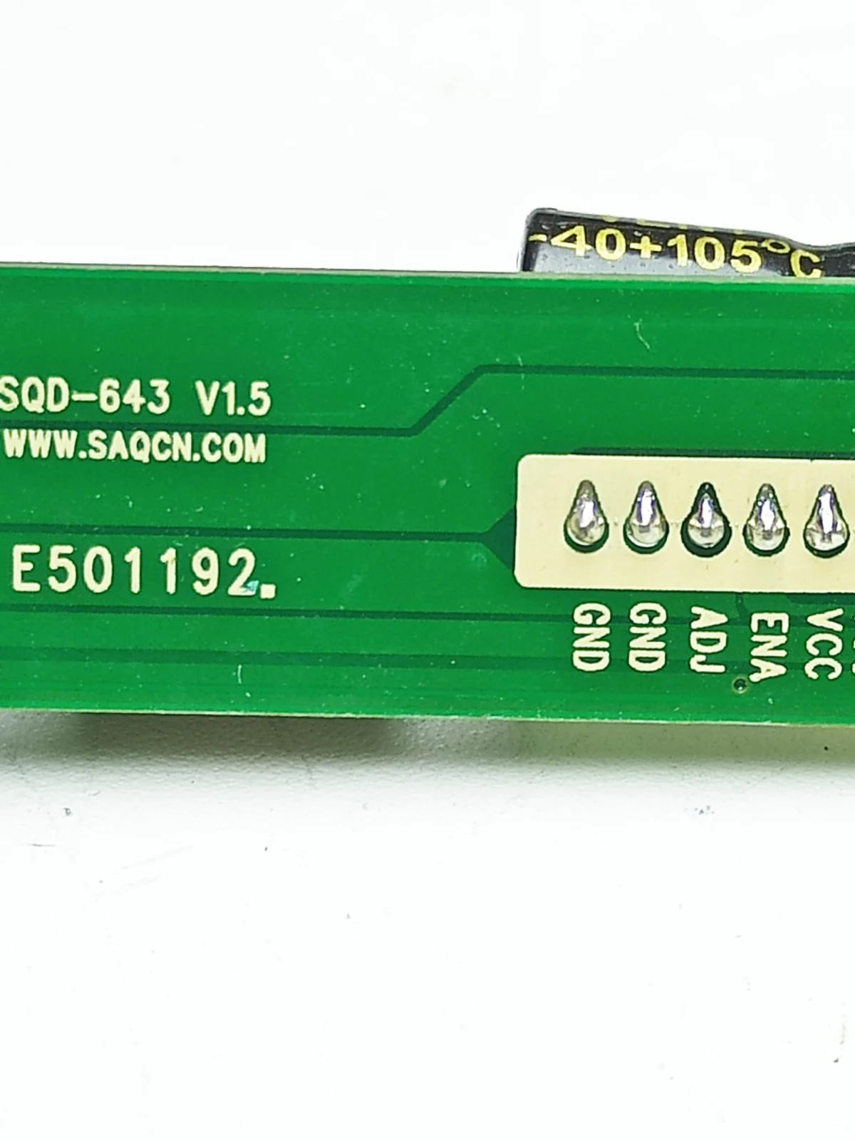 SAQCN SQD-643 V1.5 High power constant current board E501192 4P LED light bar booster board