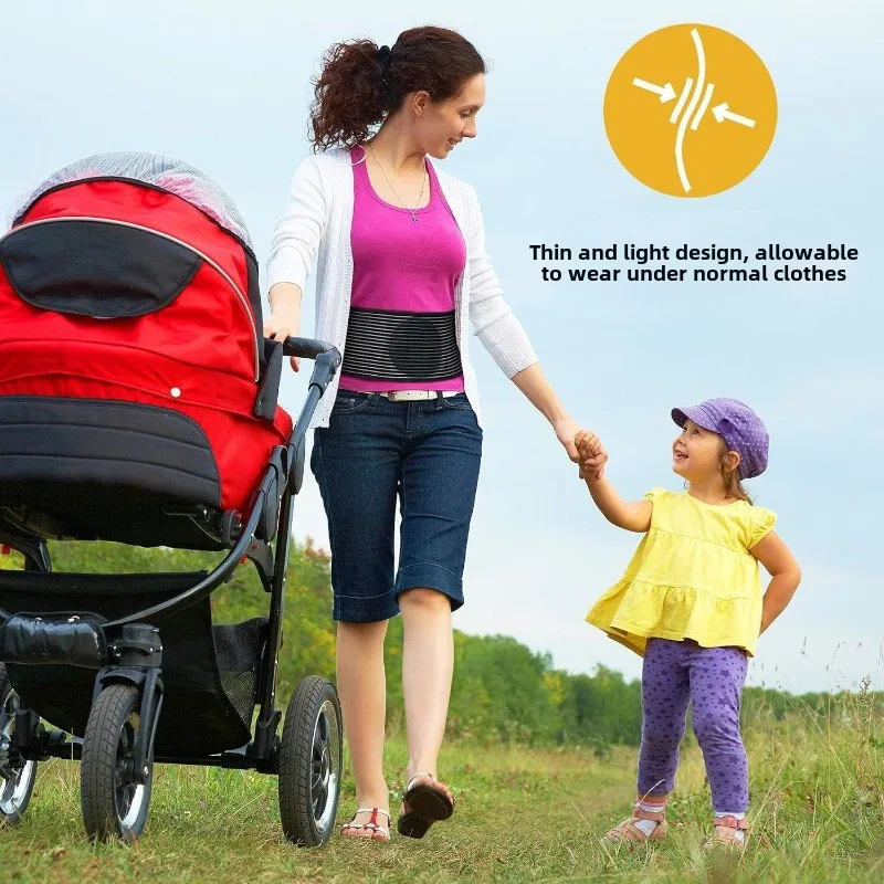 حزام الفتق السري للرجال والنساء دعم البطن هدفين فتق الموثق مع وسادة دعم الفتق تساعد على تخفيف الألم #2