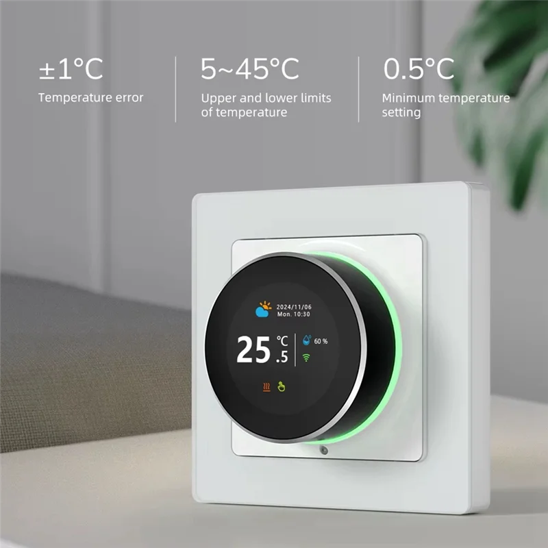 

AA84 Tuya Wi-Fi Smart Knob Термостат Контроллер температуры