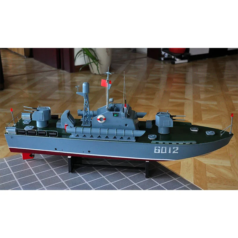 RC Ship Torpedo Boat Model 6012 Electric Speedboat Model Children\'s Toy Gift Stable Navigation