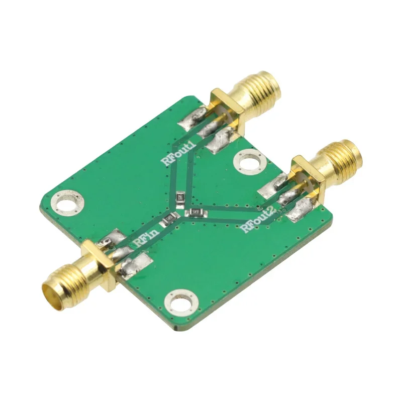 

1PCS DC-5G RF Microwave Resistor Power Distributor Module Microwave Power Splitter Radio Frequency Divider 1 split 2 SMA-K 50ohm