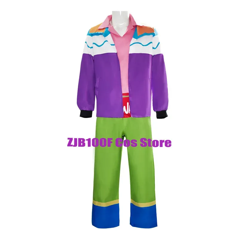 게임 산스 코스프레 애니메이션 의상 유니폼 남성 재킷 상의 바지 모자 파티 세트 할로윈 카니발 컬러 슈트 여성용 의상