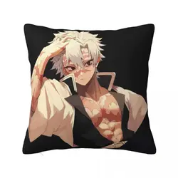 Sanemi Shinazugawa Relaxing A Pillow Case