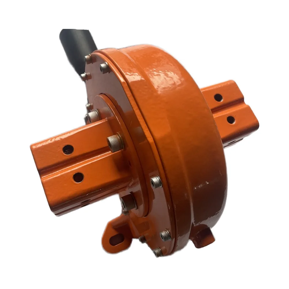 Vertikales PV-Modul Sun Tracker mit Schneckengetriebe-Untersetzungsmotor-Schwenkarrangement VH9-61S110-RC-24H15300-REV.A