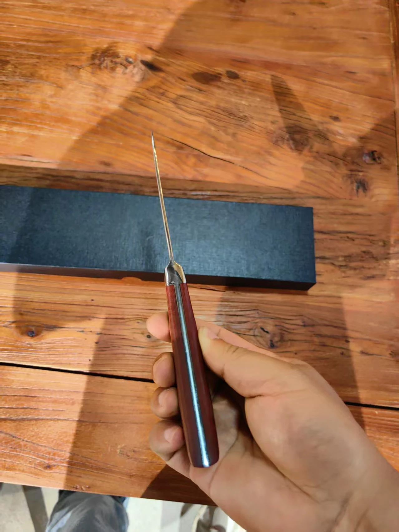 5 Inch Utility Knife 67-layer Damascus Steel VG10 Blade Paring Barbecue Slicing Cleaver Handmade Forged Kitchen Knife G10 Handle