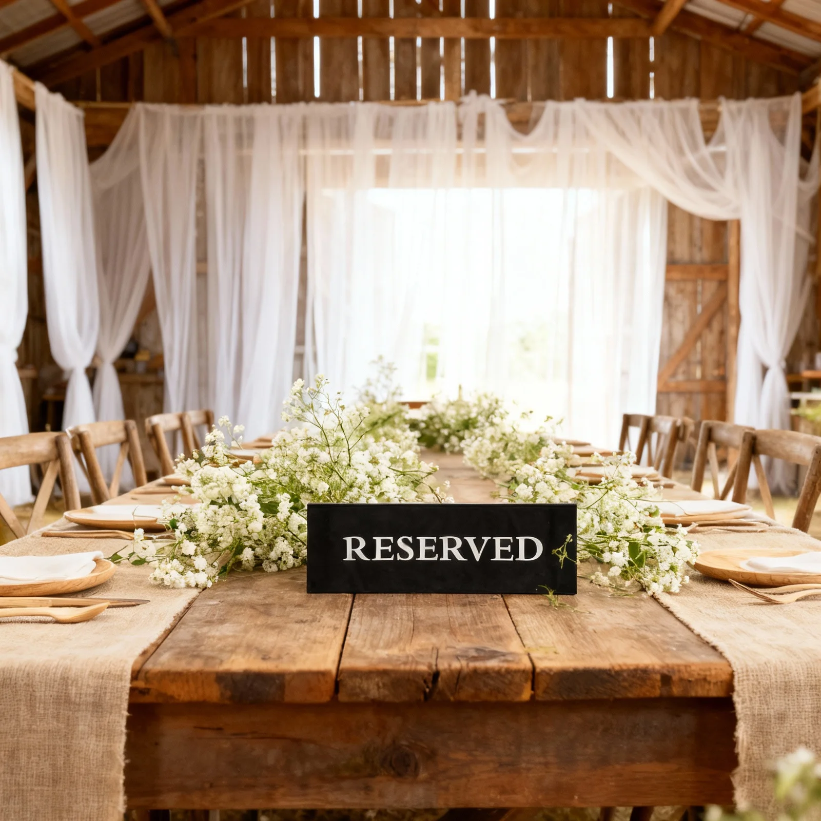 

Acrylic Table Card Signs Set of 4 for Wedding Reserved Seating Party Birthday Event Decorations Dropship Ready