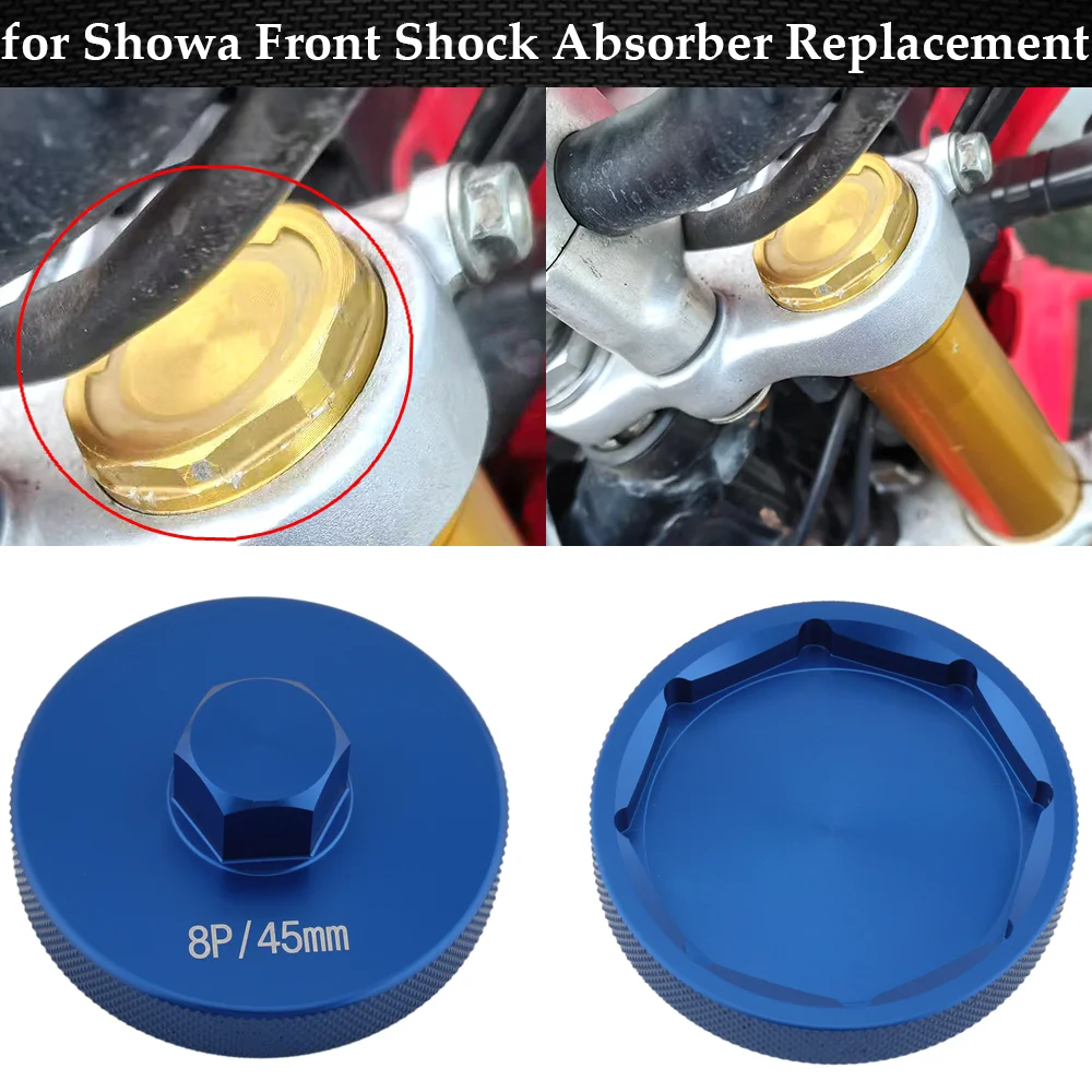 for Shōwa BPF Large Piston Shock Absorber Repair Kit - Motorcycle Fork & Suspension Assembly Spanner Wrench Tools Set