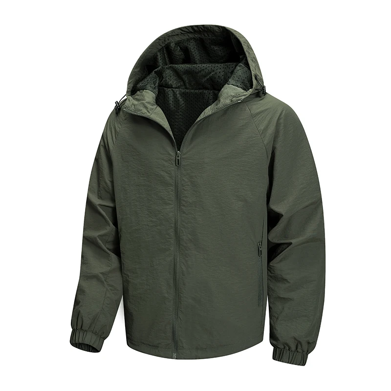 

Fall Hot Hooded Jaet Men's Mid-Youth Spring Autumn Korean Sle Casual Versatile Large Size Men's Outdoor Jaet