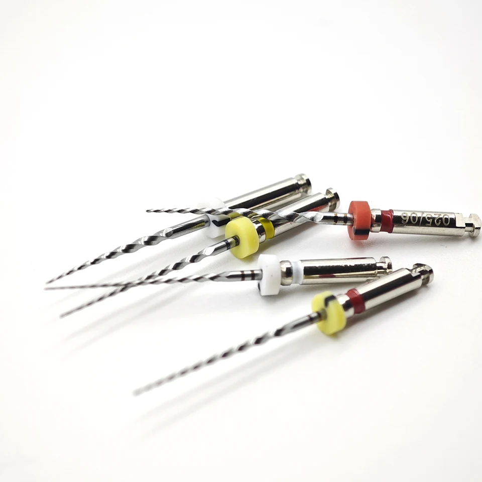 Dental Engine Driven NiTi Rotary Endodontic Files Continuous Rotation for Root Canal Shaping Cleaning and Preparation Treatment