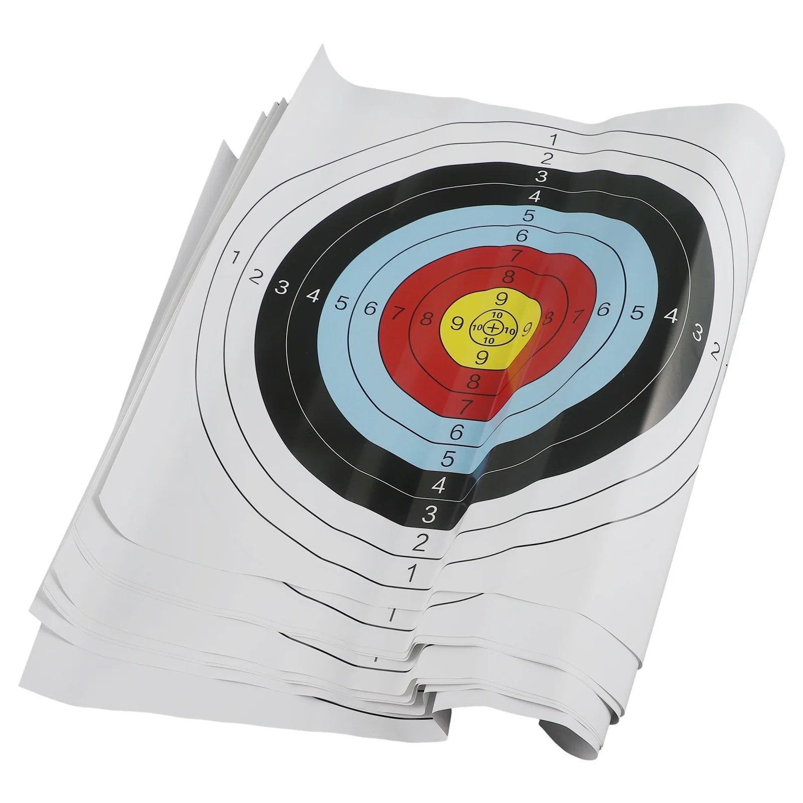 10Pcs Target Paper Face 40x40cm For Arrow Bow Practice Outdoor Sports Aim Stickers Shot Darts Hunting Shoot Accessories