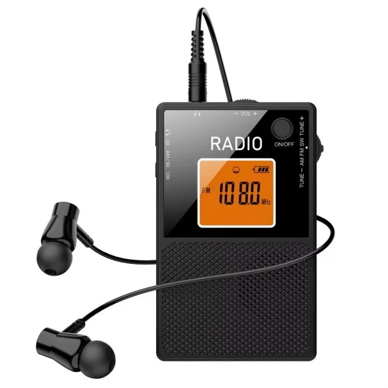 

FM/AM/SW Full Band Portable Card Radio 550mAh Radio Player