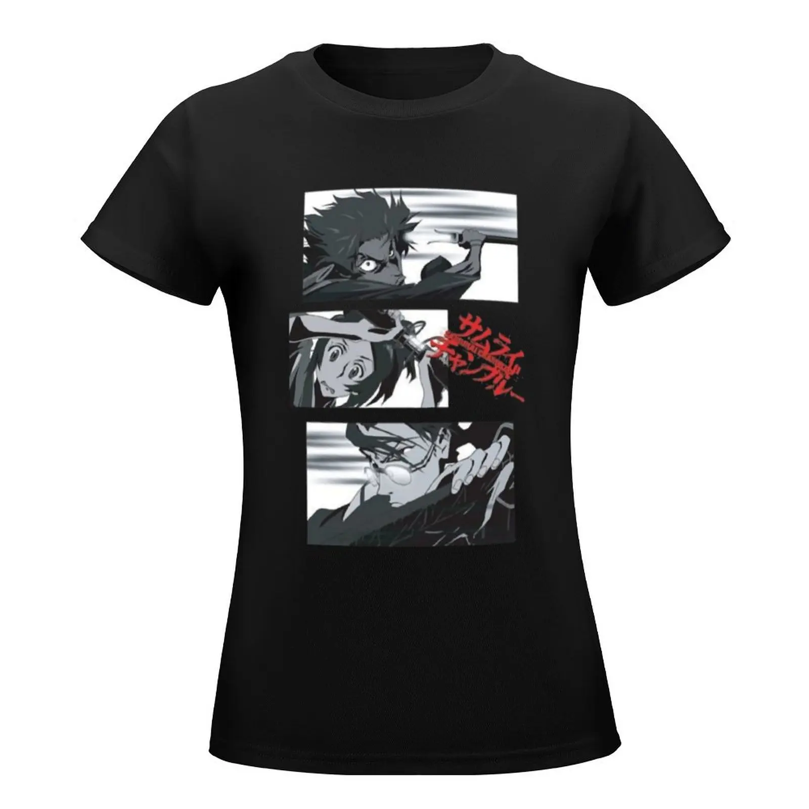 Samurai Champloo 1 (1) T-Shirt Female clothing quick drying tops designer clothes Women luxury