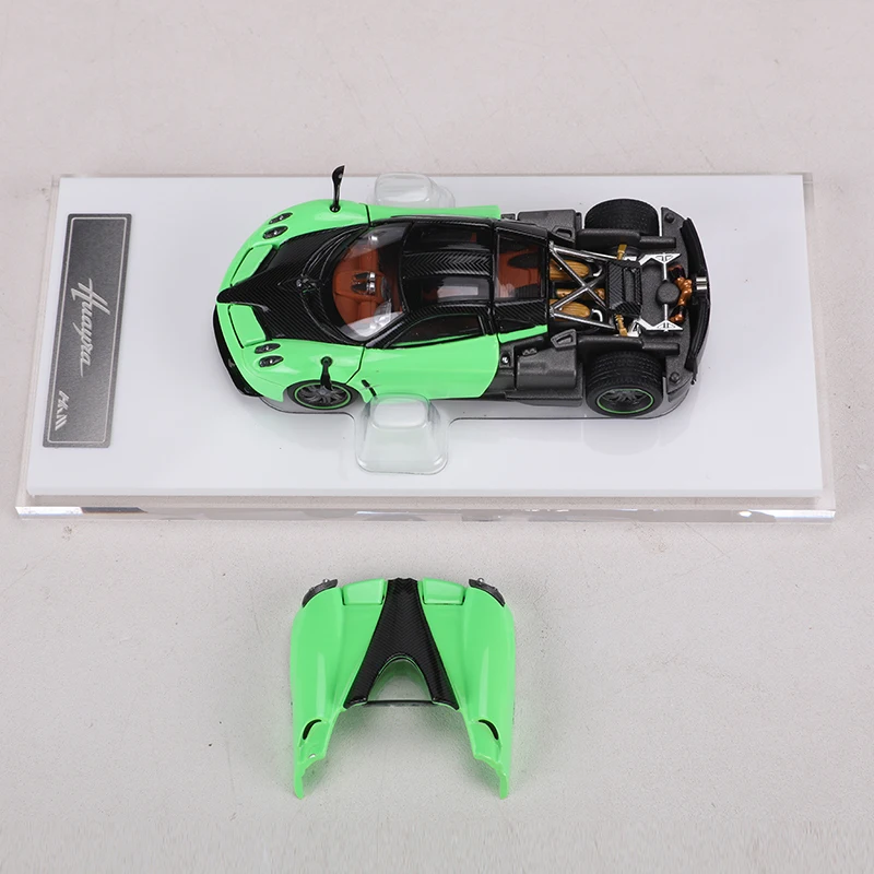 HKM 1:64 Huayra Diecast سبيكة نموذج سيارة يمكن فتح الباب والغطاء #6