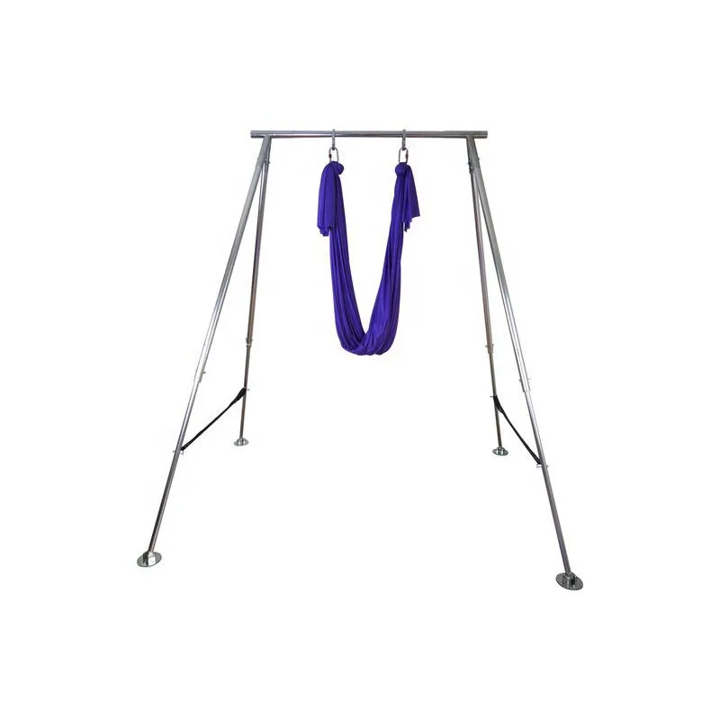 

Height Adjustable Portable Aerial Yoga Rig Hammock Swings Frame Stand