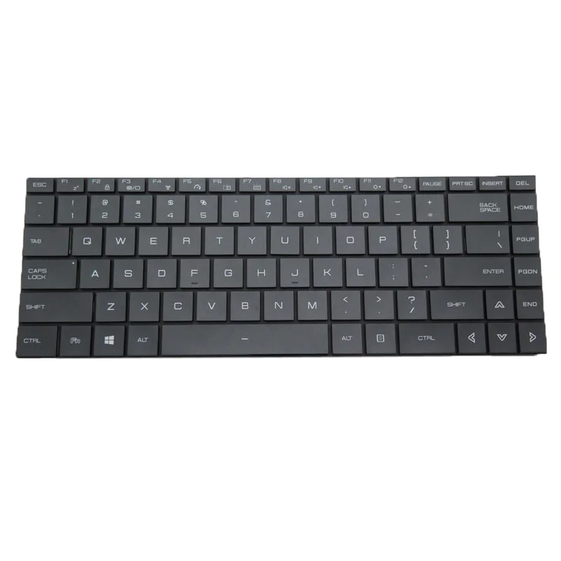 YD Backlit US Keyboard For 한성컴퓨터 For Hansung TFX252XA TFX255 TFX255GS TFX255 TFX5075G TFX5450H TFX5470H TFX5556U Sliver Black