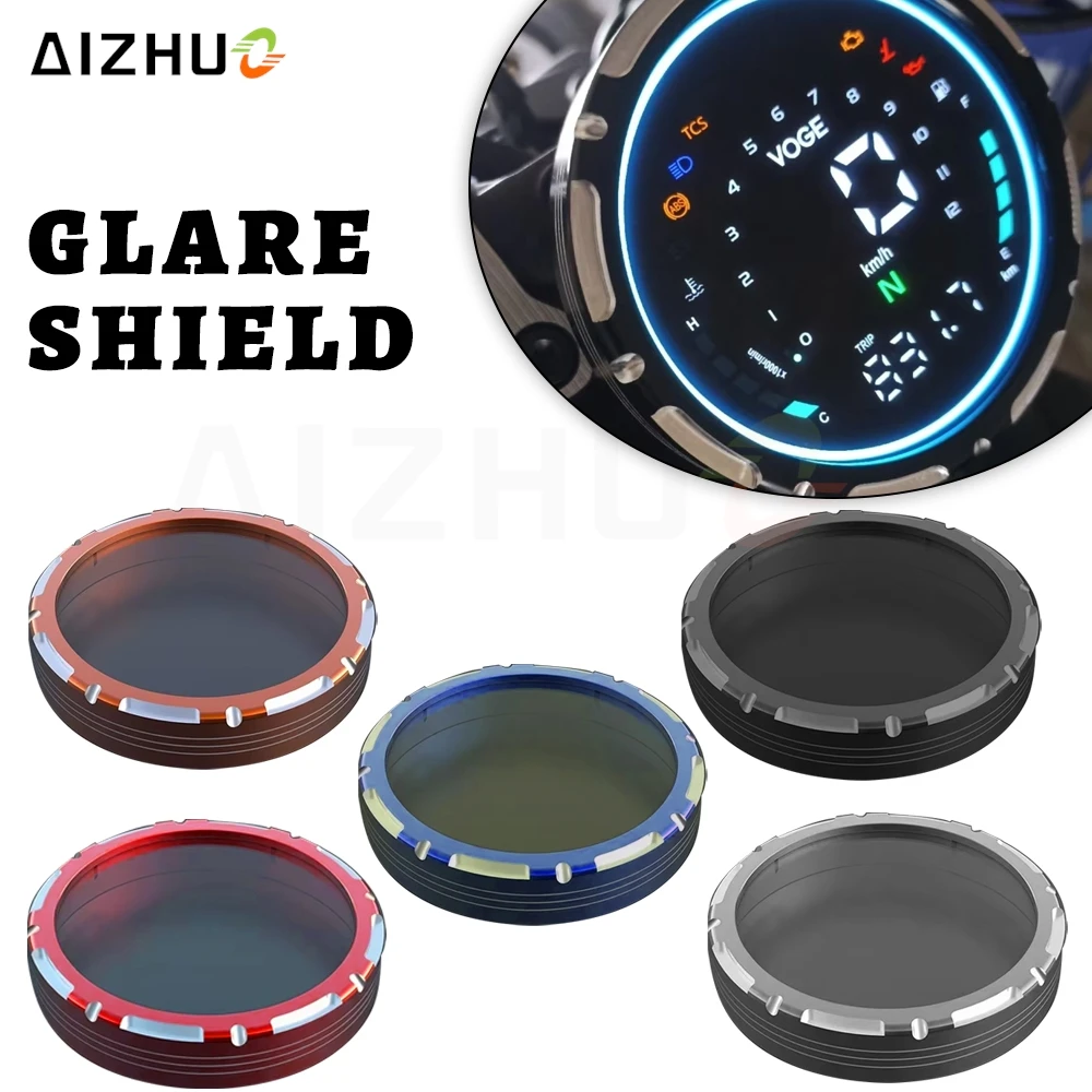 

2025 New Motorcycle Glare Shield Instrument Protection Cover Instrument Decoration Cover For LONCIN VOGE CU525 CU250 CU 525 250