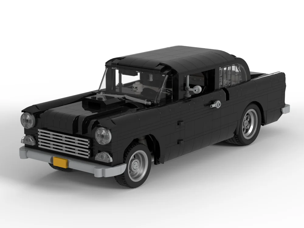 

2024Chevy City Car Speed Champion Classic Classic Car Building Blocks Brick Racing Model Children's Toy Gift