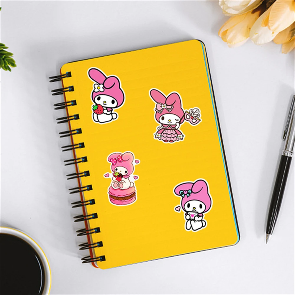 50 قطعة من ملصقات الرسوم المتحركة اللطيفة لأجهزة الكمبيوتر المحمول المحمول وزجاجة المياه والكمبيوتر اللوحي والديكور المقاوم للماء وملصقات مكافآت الأطفال