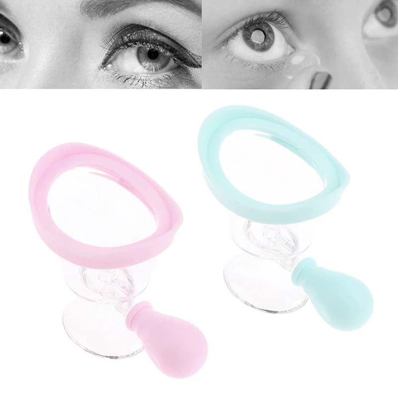 1/2PCS Silicone ReusableSilicone Eye Wash Cup Reusable Eye Cleaning Tool Soft Eyewash Cleaner Pro Eyewash Container For Students