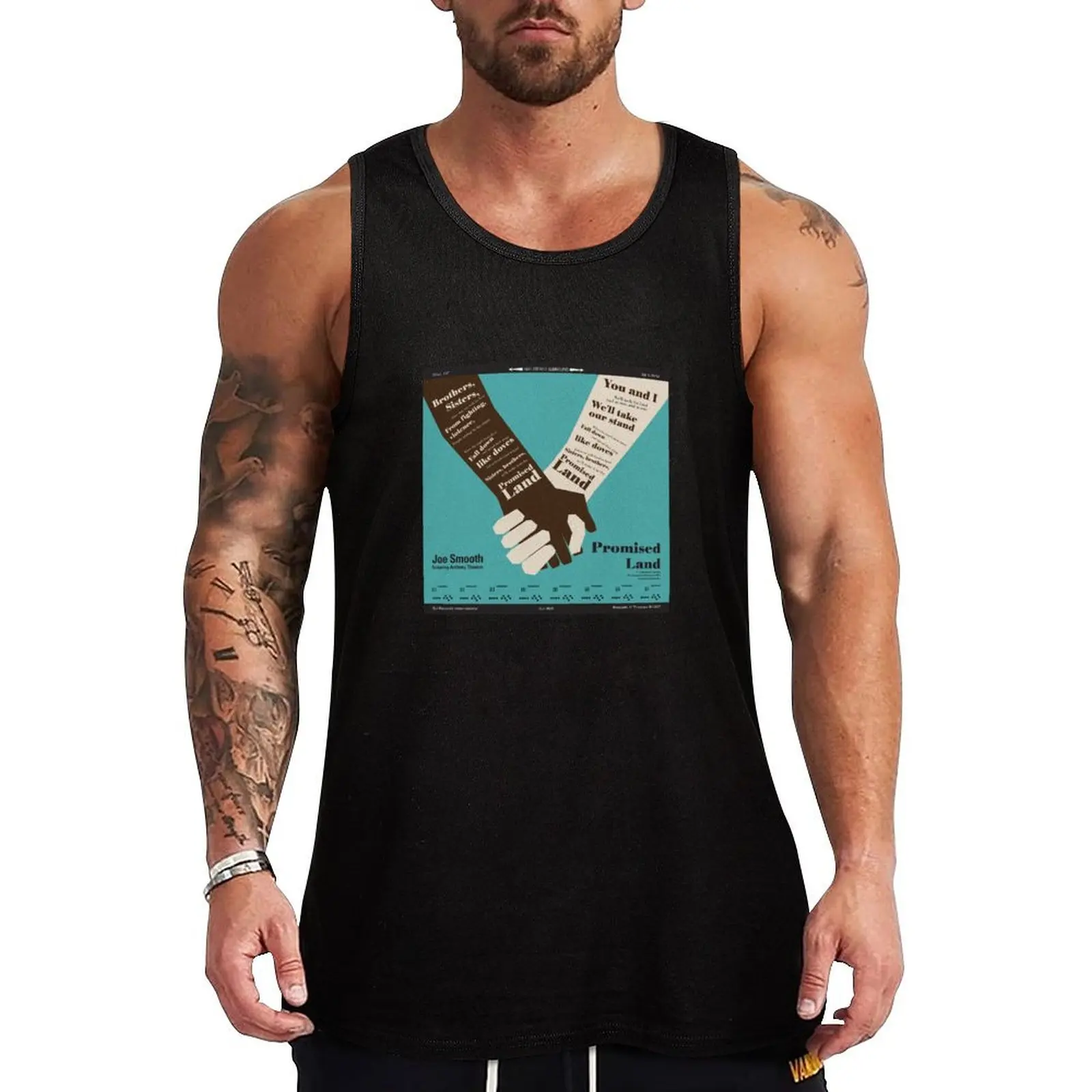 Joe Smooth - Promised Land Tank Top Street Fashion Tank Top Urban Sleeveless Wear