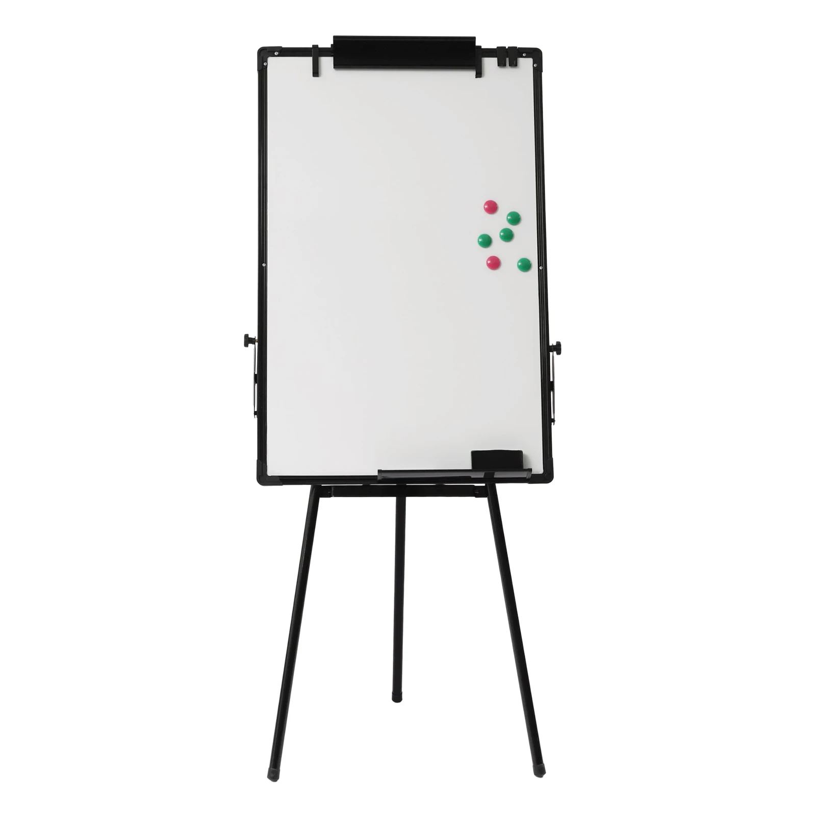 Trépied pour tableau blanc, tableau à rabat, tableau blanc Portable 24x36 pouces, trépied réglable en hauteur, tableau blanc magnétique, lingette sèche