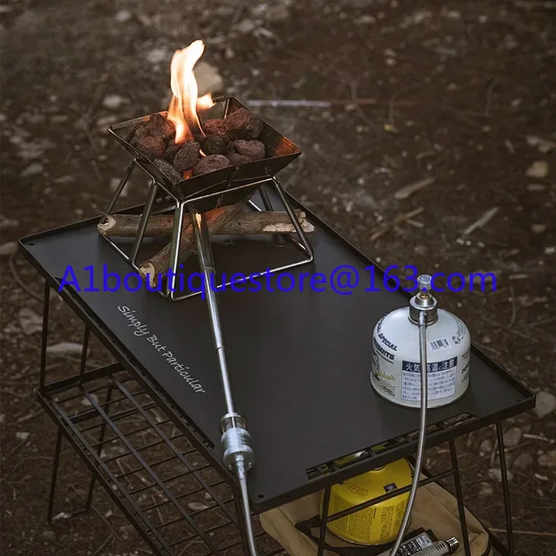 Outdoor barbecue quick carbon inducer