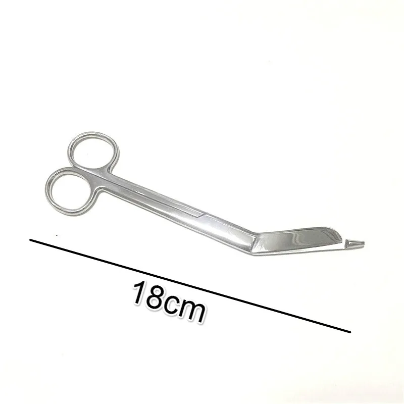 Tijeras de gasa EMT para enfermera, vendaje médico paramédico, primeros auxilios, acero inoxidable, 14cm / 18cm de longitud