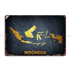 Indonesia Jakarta Metal Plaque Vintage Garage Cinema Customized Poster Tin Sign Poster