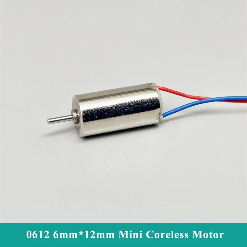 612 Mini Coreless Motor Tiny Hollow Cup Motor DC 3.7V 45000RPM High Speed Engine DIY UAV RC Drone Quadcopter Helicopter