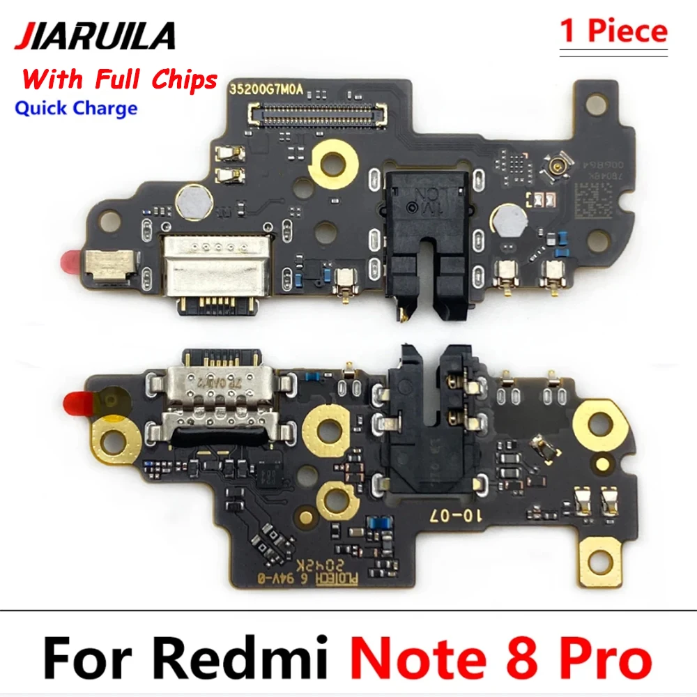 Fast Charger USB Dock Charging Dock Port Board With Mic Microphone Flex Cable For Xiaomi Redmi Note 10 5 6 7 8 9 Pro Note 9s 10s