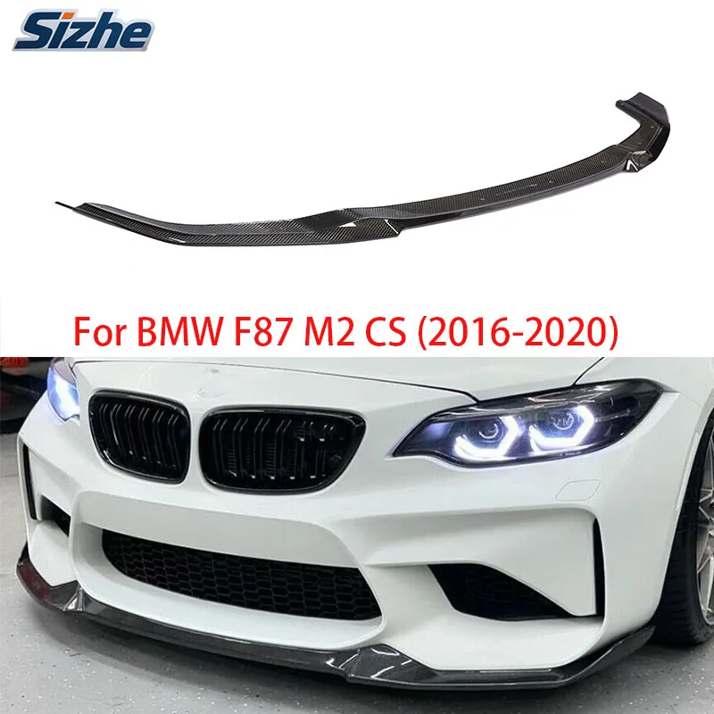 

Carbon Fiber Front Lip Spoiler for BMW F87 M2 CS (2016-2020) - Not Compatible with Thunder Edition