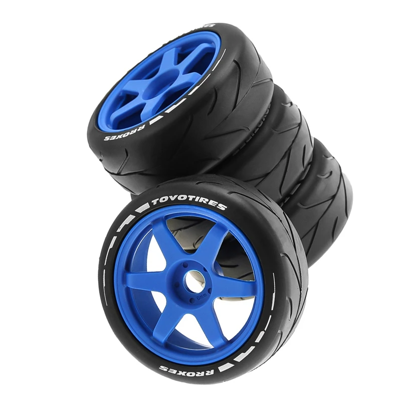 

105Mm 1/8 Scale RC Off Road Buggy Tires Wheel 17Mm Hex For ARRMA Typhon Redcat Team Losi Kyosho VRX HPI HSP Hobao