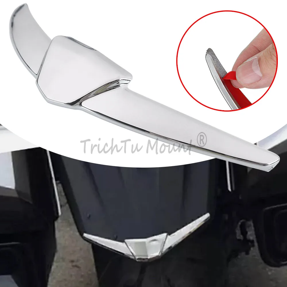

Front Fender Tip Trim Cover Mud Splash Guard Decoration Accessories For Honda Gold Wing GL 1800 Tour DCT Goldwing GL1800