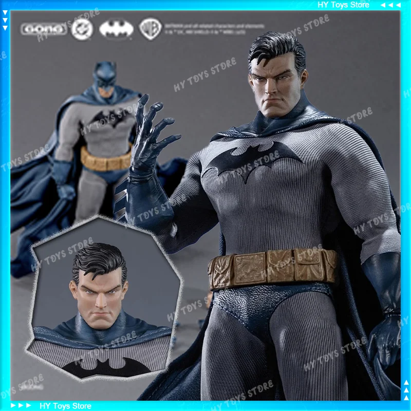 GONG Studio 17.5cm Batman Action Figures Hush Bat Man Tailored Fabric Suit
