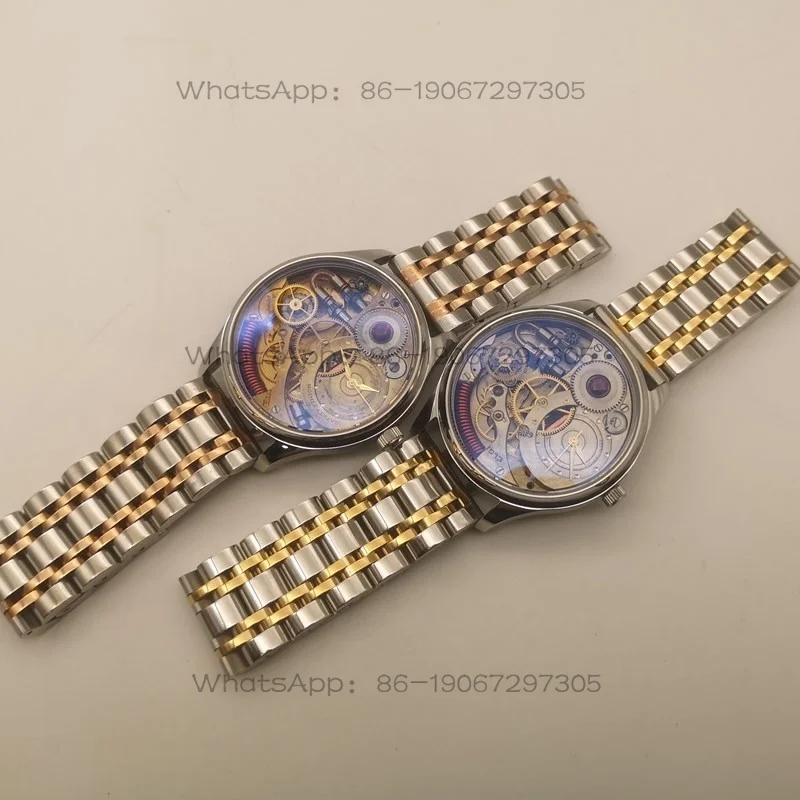 Steampunk Handmade Personality Trend Men's Quartz Watch Stainless Steel Watch