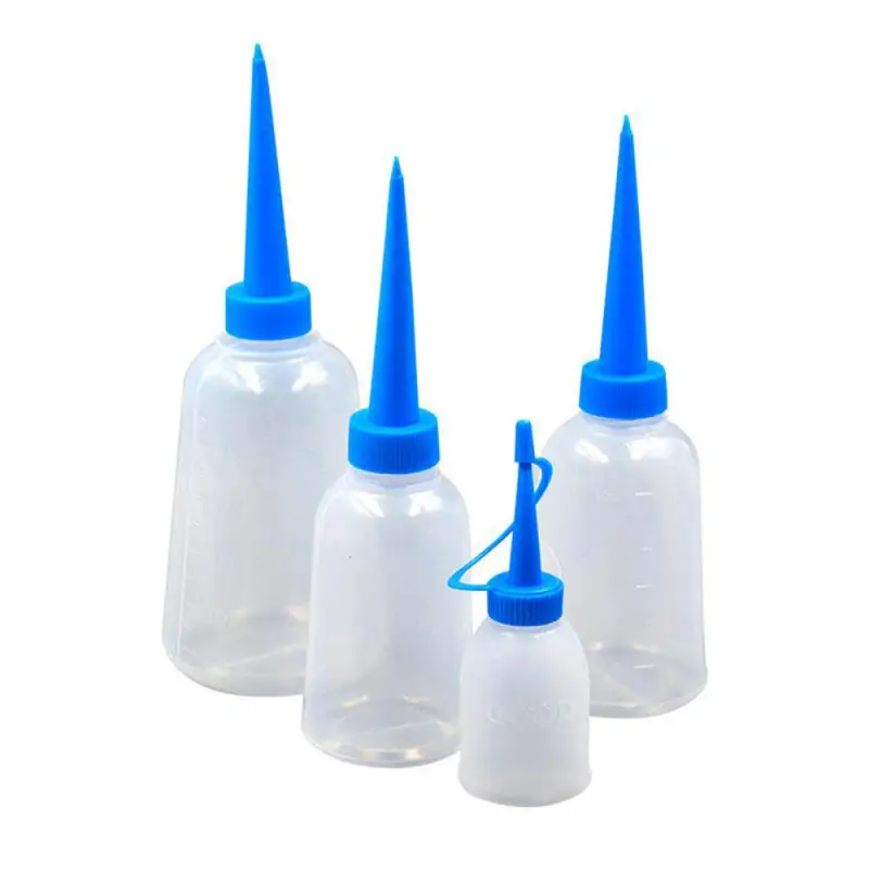 Plastic Precision Tip Applicator Bottles Needle Tip Squeeze Bottles for Craft Glue Alcohol Ink Dispensing Container Precision