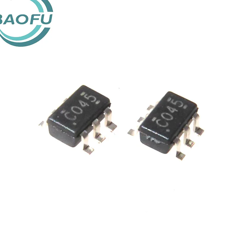 20 Buah Baru Asli SN74LVC2G04DBVR SOT23-6 Layar Sutra C04K Inverter Ganda