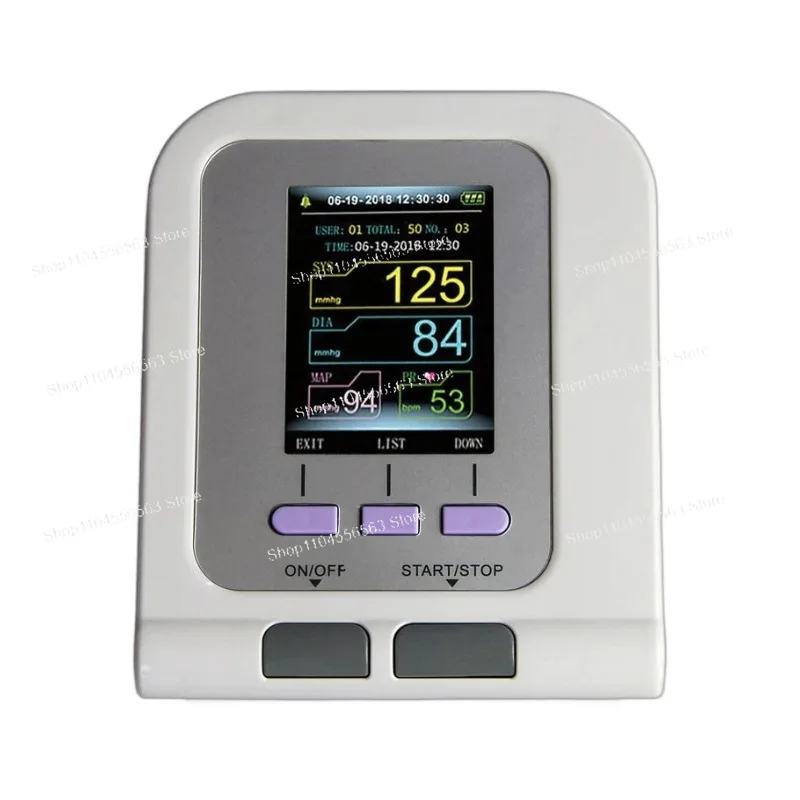 

08A-VET Digital Veterinary Monitor - Professional Pet Blood Parameter Monitoring Device for Animal Care
