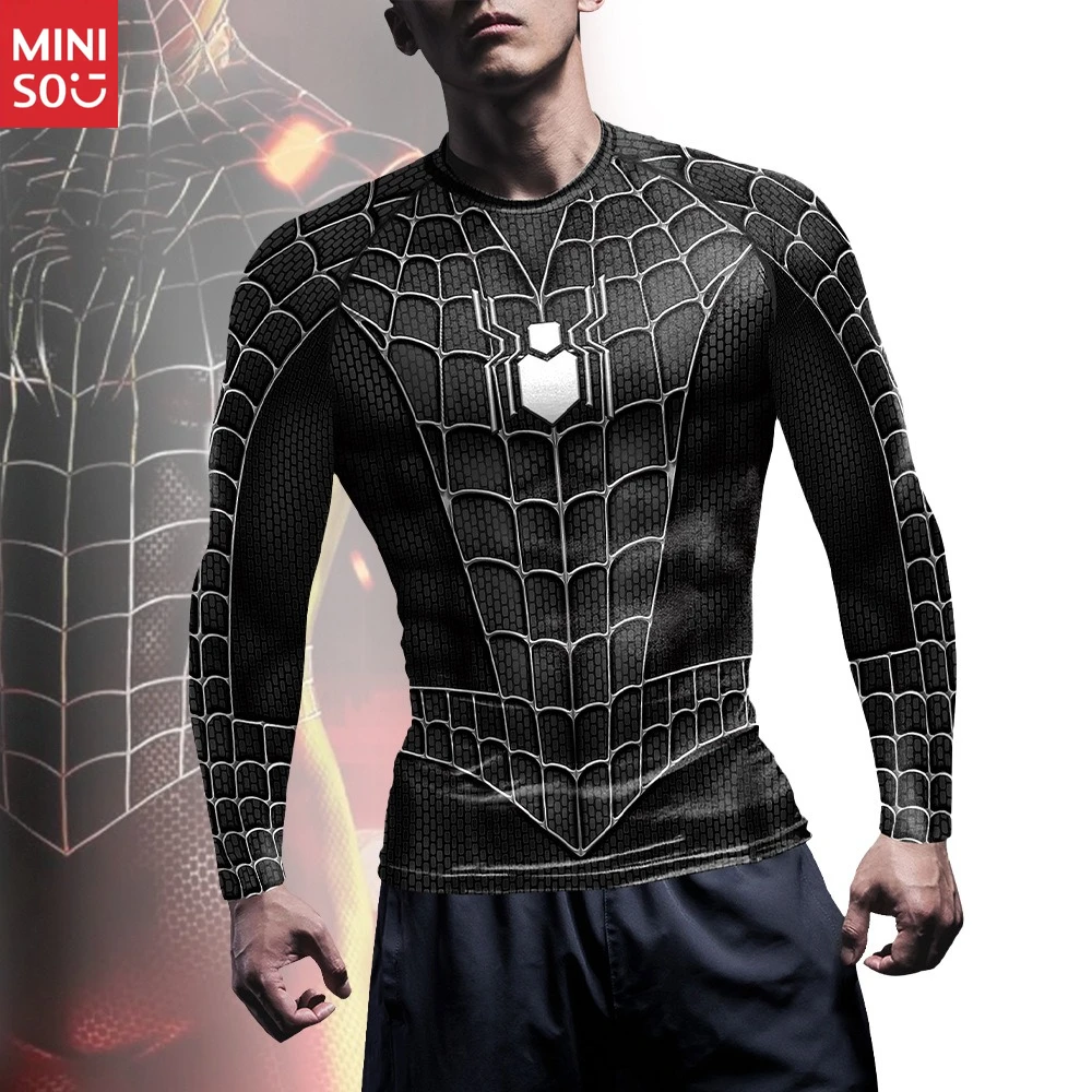 

Men's Fitness Compression Shirt - Quick-Dry Short/Long Sleeve Gym Top for Workout & Training Sessions