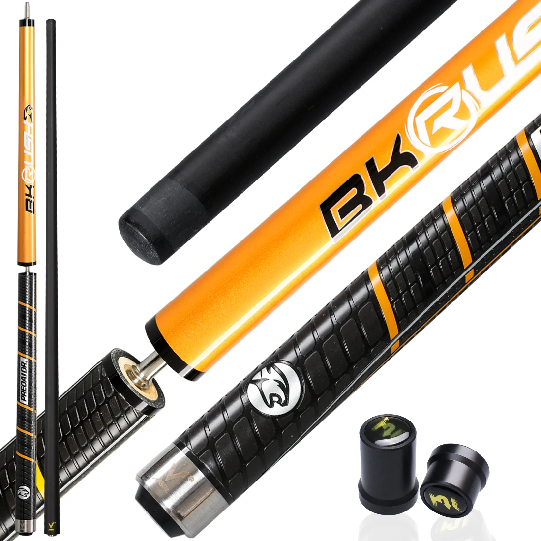 RREOAIDR 314 BKRUSH  3-Pieces Break Jump Cue Stick - 58