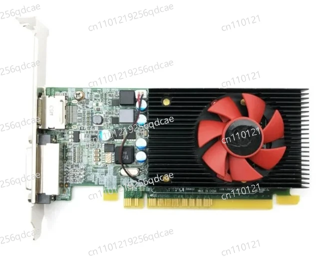 

R5 430 2GB graphics card, suitable for 4K high-definition, full-height, mini-tower case, can be used as a dedicated