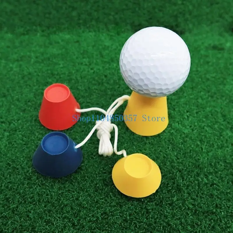 

652F 2set Indoor Golf Tees with Different Heights Indoor Rubber Winter Golf Tees